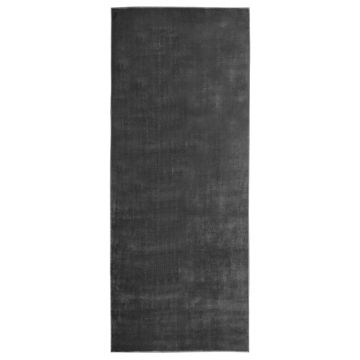vidaXL Covor traversă lavabil pliabil, antracit, 60x200 cm, poliester