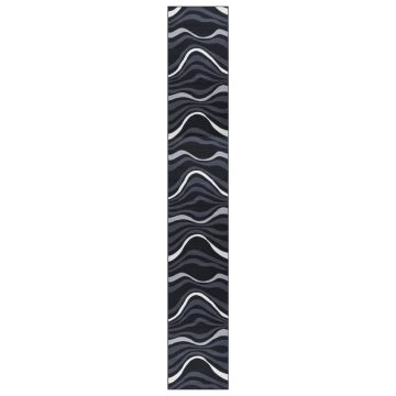 vidaXL Covor traversă, negru, 80x600 cm vidaXL Covor traversă, negru, 80x600 cm