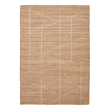 Covor din iută Think Rugs Bazaar Lines, 150 x 230 cm