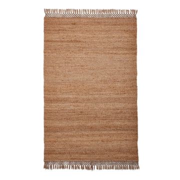 Covor din iută Think Rugs Bazaar Natural, 120 x 170 cm la reducere