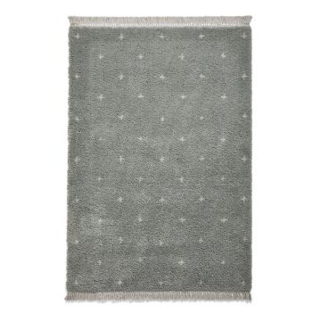 Covor Think Rugs Boho Dots, 120 x 170 cm, gri