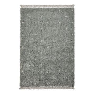 Covor Think Rugs Boho Dots, 160 x 220 cm, gri