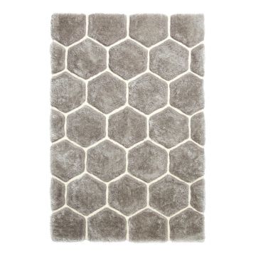 Covor Think Rugs Noble House, 180 x 270 cm, gri-alb