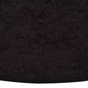vidaXL Covor lavabil, antracit, φ120 cm , antiderapant vidaXL Covor lavabil, antracit, φ120 cm , antiderapant