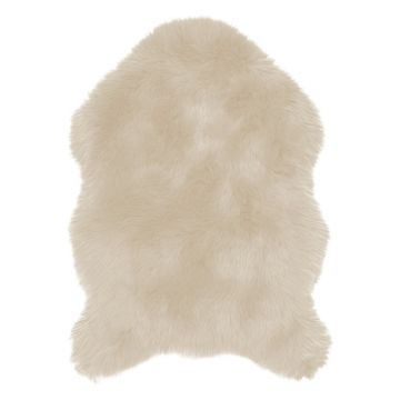 Blană artificială Tiseco Home Studio Sheepskin, 60 x 90 cm, bej