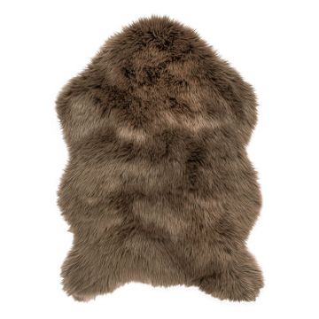 Blană artificială Tiseco Home Studio Sheepskin, 60 x 90 cm, maro închis Blană artificială Tiseco Home Studio Sheepskin, 60 x 90 cm, maro închis