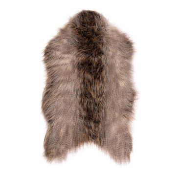 Blană de oaie artificială Tiseco Home Studio Fox, 50 x 80 cm, maro închis Blană de oaie artificială Tiseco Home Studio Fox, 50 x 80 cm, maro închis