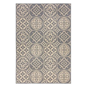 Covor de exterior Flair Rugs Tile, 160 x 230 cm, gri