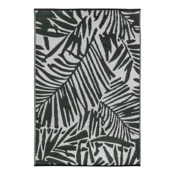 Covor pentru exterior Green Decore Fern, 90 x 150 cm, verde-alb Covor pentru exterior Green Decore Fern, 90 x 150 cm, verde-alb
