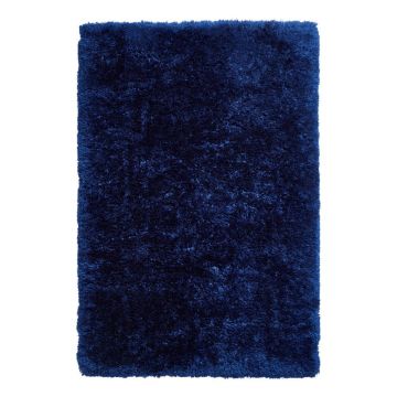 Covor Think Rugs Polar, 80 x 150 cm, albastru marin