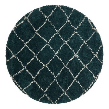 Covor Think Rugs Royal Nomadic, ø 160 cm, verde