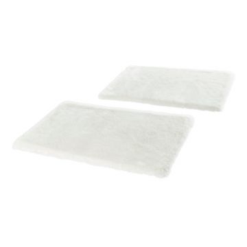 Set 2 covorașe pentru copii Mint Rugs Soft, 90 x 140 cm, alb