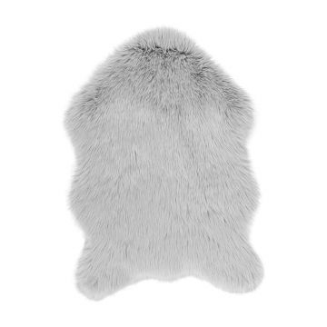 Blană artificială Tiseco Home Studio Sheepskin, 60 x 90 cm, gri deschis