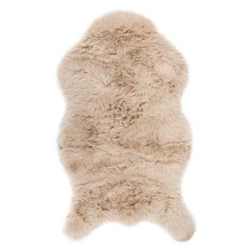 Blană artificială Tiseco Home Studio Sheepskin, 80 x 150 cm, bej