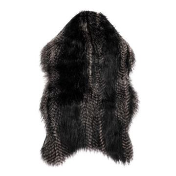 Blană de oaie artificială Tiseco Home Studio Fox, 50 x 80 cm, negru Blană de oaie artificială Tiseco Home Studio Fox, 50 x 80 cm, negru