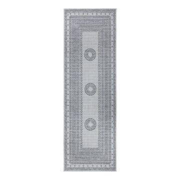 Covor adecvat pentru exterior NORTHRUGS Elegant, 70 x 300 cm, gri - bej