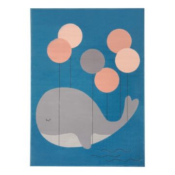 Covor pentru copii Hanse Home Adventures Whale Buddy, 160x220 cm