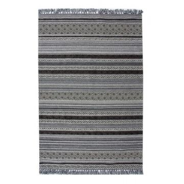 Covor rezistent IN 02 - White, Black, 160x230 cm Covor rezistent IN 02 - White, Black, 160x230 cm