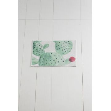 Covoras de baie, Chilai, Green DJT, 40x60 cm