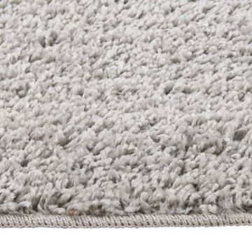 vidaXL Covor pufos, gri deschis, 200x290 cm, antiderapant vidaXL Covor pufos, gri deschis, 200x290 cm, antiderapant