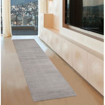 Covor Eko rezistent, 1006 - Grey, 100% poliester,  80 x 300 cm