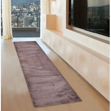 Covor Eko rezistent, 1006 - Lilac, 100% poliester,  80 x 300 cm