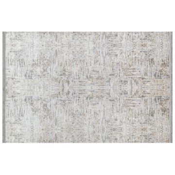 Covor Eko rezistent, ST 08 - Beige, Gold, 60% poliester, 40% acril, 120 x 180 cm