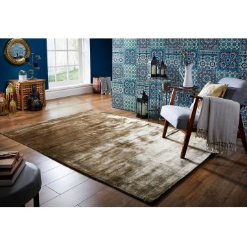 Covor, Flair Rugs, Cairo Bronze, 160 x 230 cm, viscoza, maro ieftin