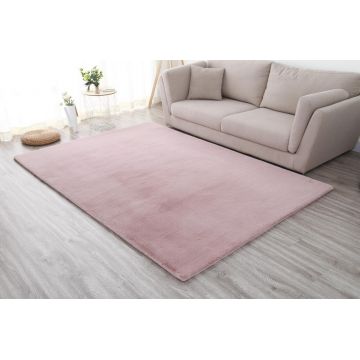 Covor Shaggy soft, Heinner, 160x230 cm, poliester/bumbac, roz