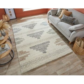 Covor Zane Natural, Flair Rugs, 120 x 170 cm, polipropilena, multicolor