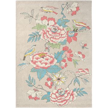 Covor Wedgwood Paeonia 120x180cm 37902 roz coral ieftin