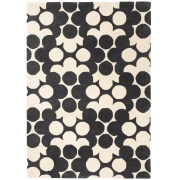 Covor Orla Kiely Puzzle Flower 160x230cm 60905 slate