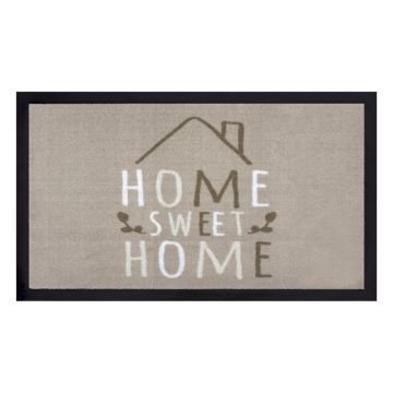 Covoraș intrare Hanse Home Home Sweet Home 45x75 cm, bej