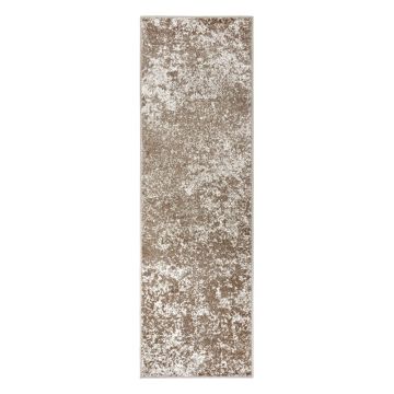 Covor tip traversă Hanse Home Lux Fundido, 70x300 cm, bej