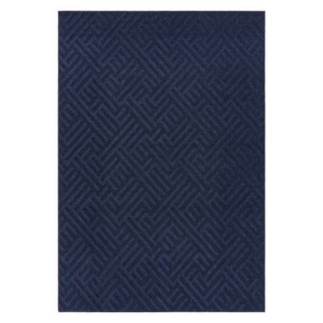 Covor Asiatic Carpets Antibes, 160 x 230 cm, albastru închis