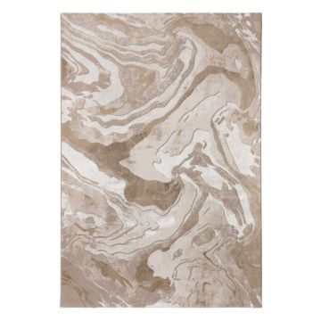 Covor Flair Rugs Marbled, 120 x 170 cm, bej