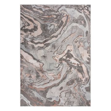 Covor Flair Rugs Marbled, 160 x 230 cm, gri-bej ieftin