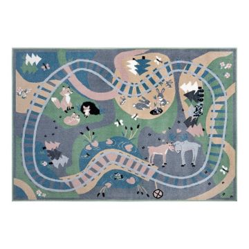 Covor pentru copii Hanse Home Forest Route, 120x170 cm