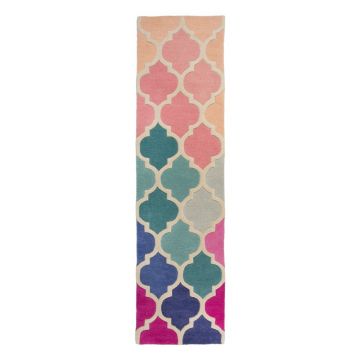 Covor tip traversă din lână Flair Rugs Rosella, 60 x 230 cm