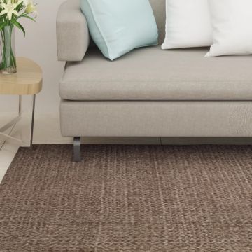 vidaXL Covor din sisal natural, maro, 100x200 cm