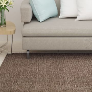 vidaXL Covor din sisal natural, maro, 100x150 cm