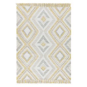 Covor Asiatic Carpets Carlton, 120 x 170 cm, galben