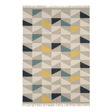 Covor Asiatic Carpets Geo Mustard, 160 x 230 cm ieftin