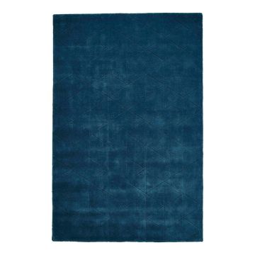 Covor din lână Think Rugs Kasbah, 150 x 230 cm, albastru