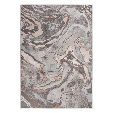 Covor gri/bej 200x290 cm Marbled – Flair Rugs