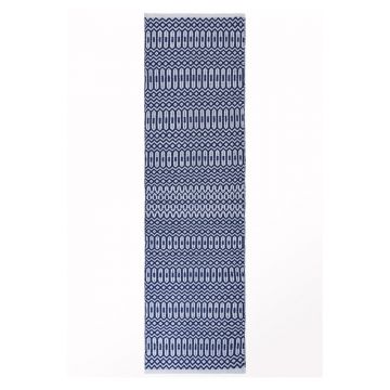 Traversă Asiatic Carpets Halsey, 66 x 240 cm, albastru-alb Traversă Asiatic Carpets Halsey, 66 x 240 cm, albastru-alb