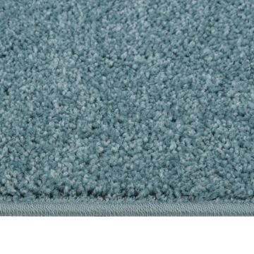 vidaXL Covor cu fire scurte, albastru, 200x290 cm