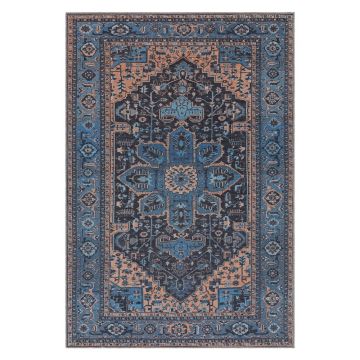 Covor albastru 170x120 cm Kaya - Asiatic Carpets