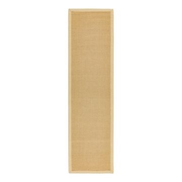 Covor bej tip traversă 240x68 cm Sisal - Asiatic Carpets