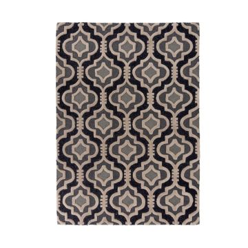 Covor din lână gri 230x160 cm Moorish Amira - Flair Rugs